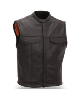 MOTORBIKE LEATHER VESTS